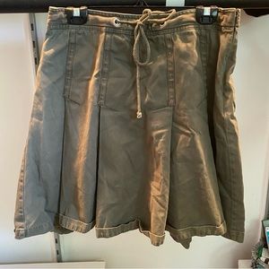 Green women’s skirt